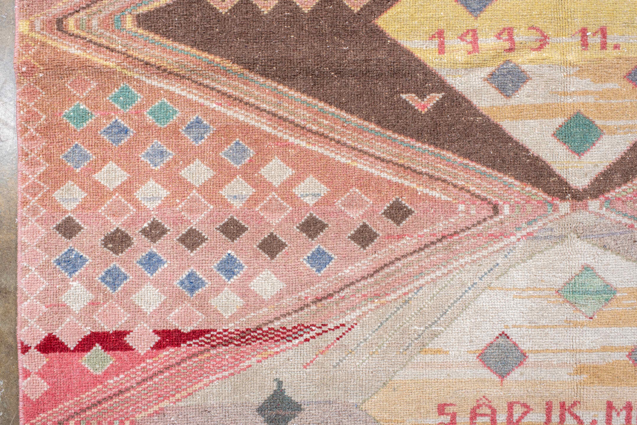 oushak Rug - # 128138