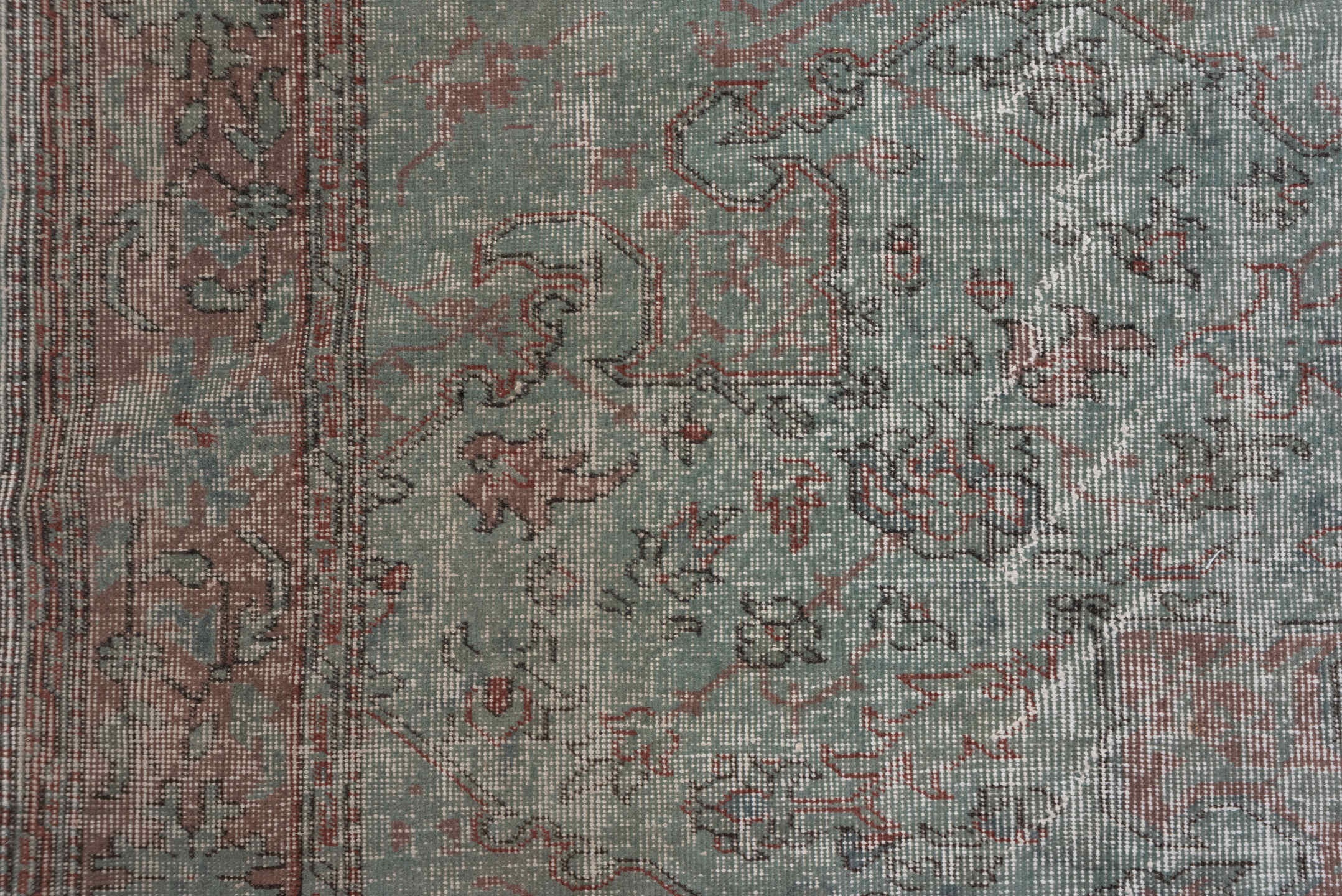 overdyed Rug - # 128492