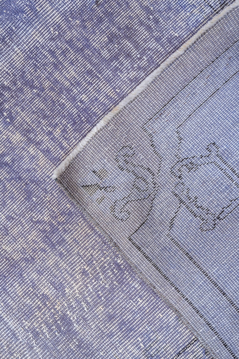 overdyed Rug - # 128534