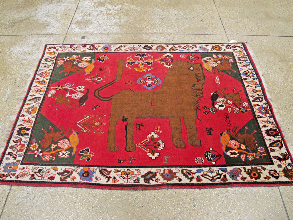 pictorial Rug - # 104800