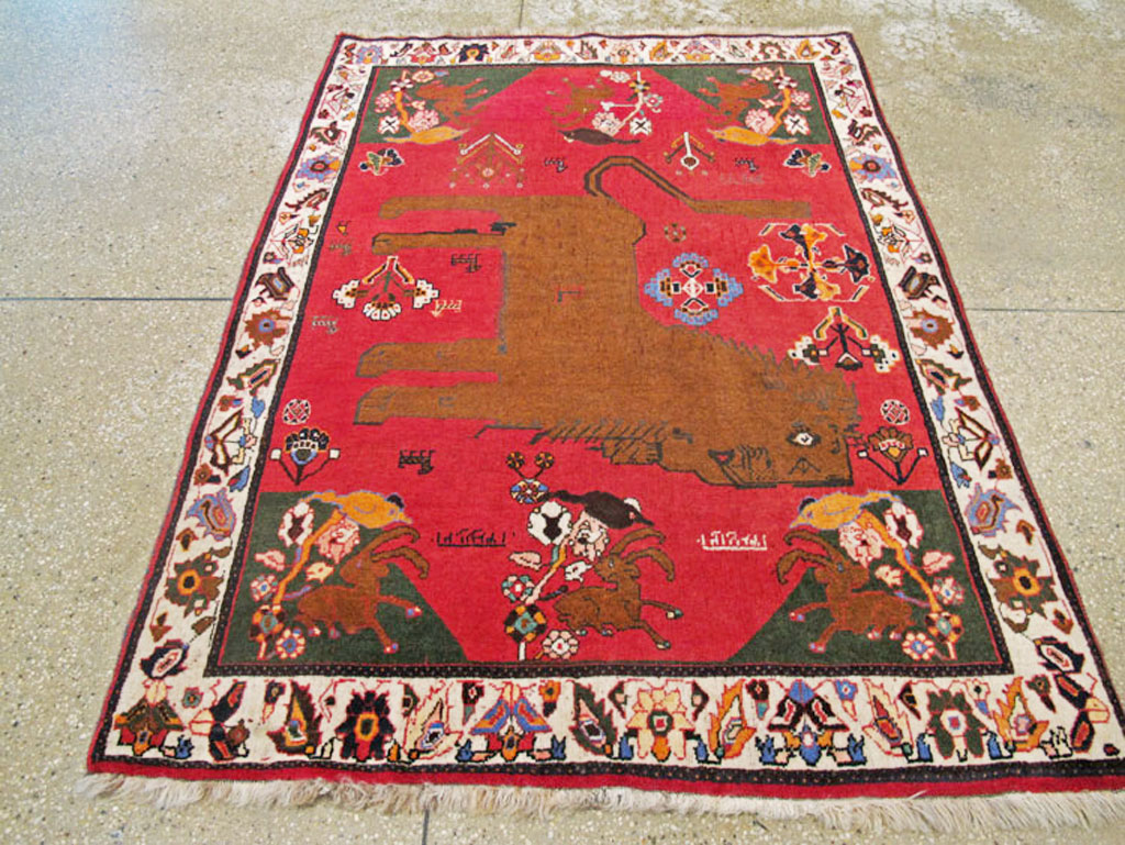 pictorial Rug - # 104800