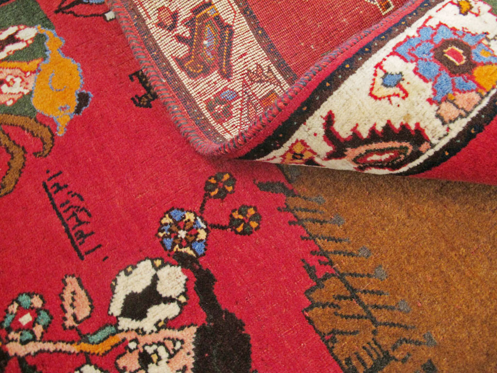pictorial Rug - # 104800