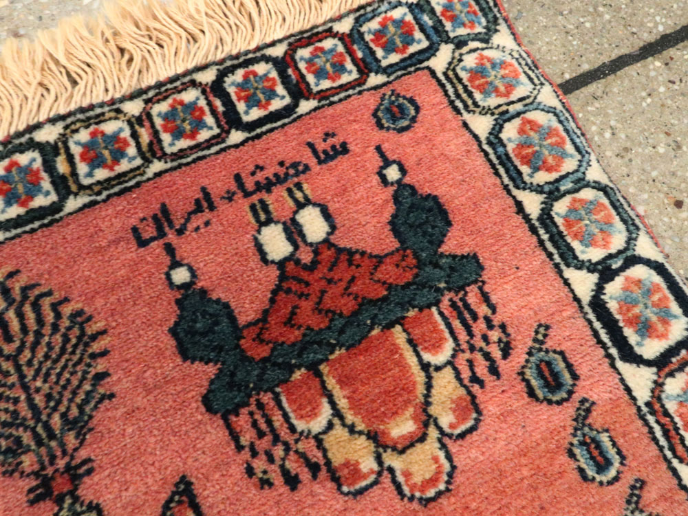 pictorial Rug - # 106183