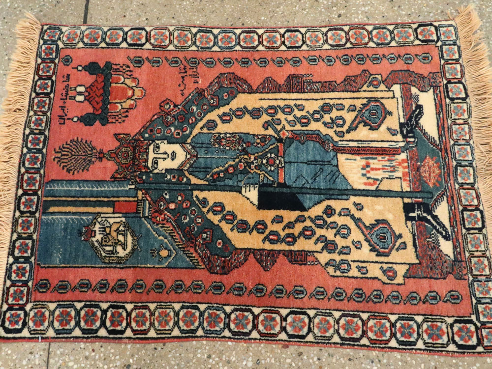 pictorial Rug - # 106183