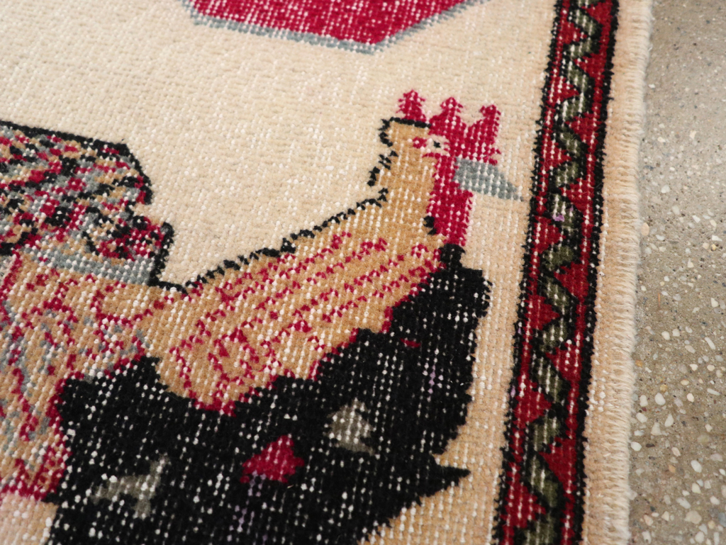 pictorial Rug - # 105109