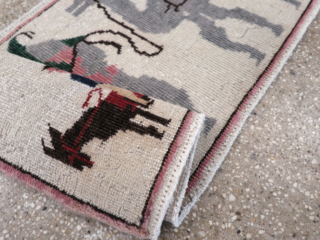 pictorial Rug - # 105306