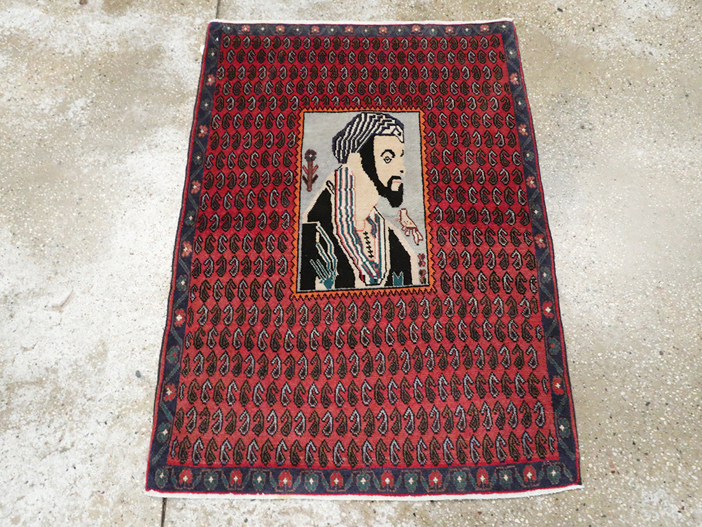 pictorial Rug - # 106079