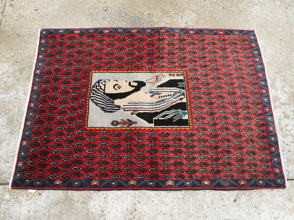 pictorial Rug - # 106079