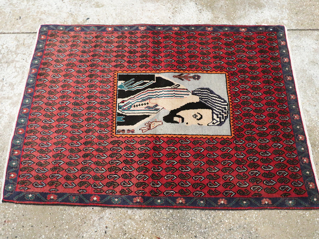 pictorial Rug - # 106079