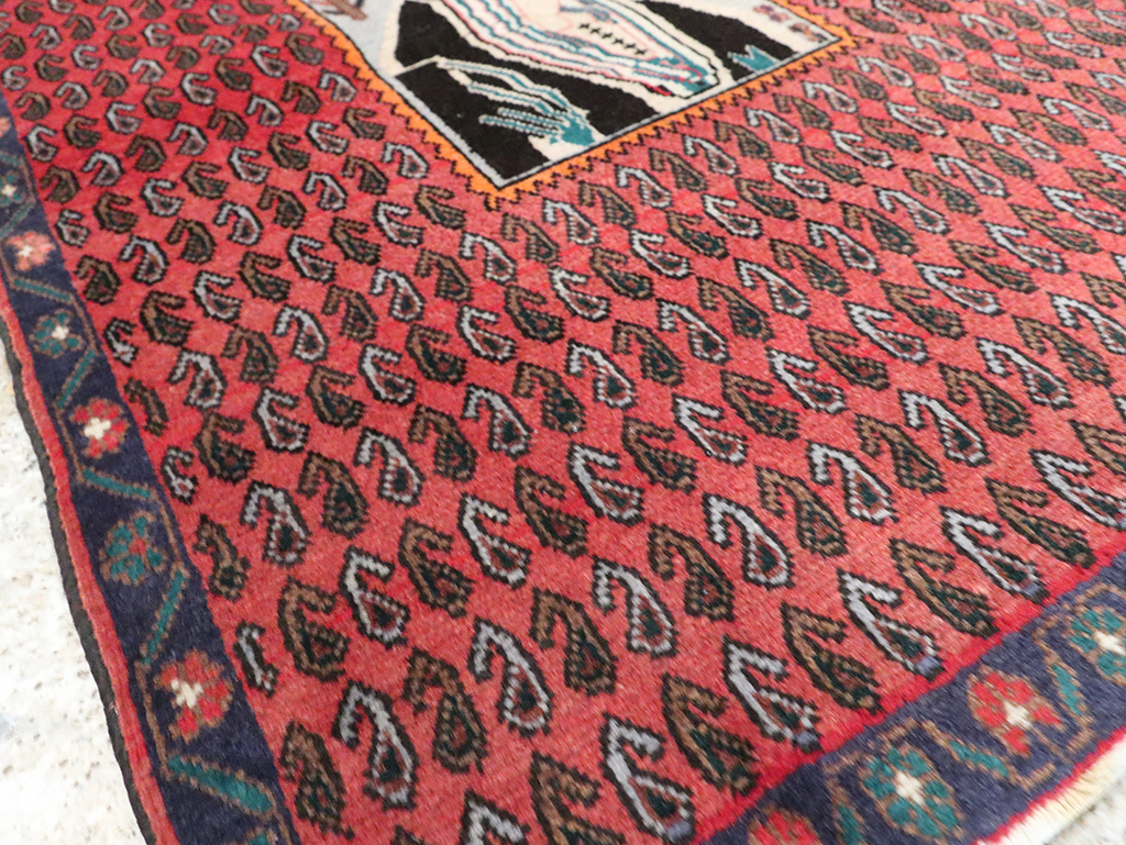 pictorial Rug - # 106079
