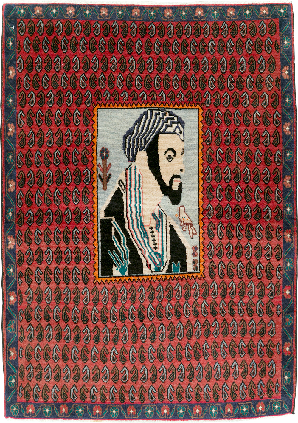 pictorial Rug - # 106079
