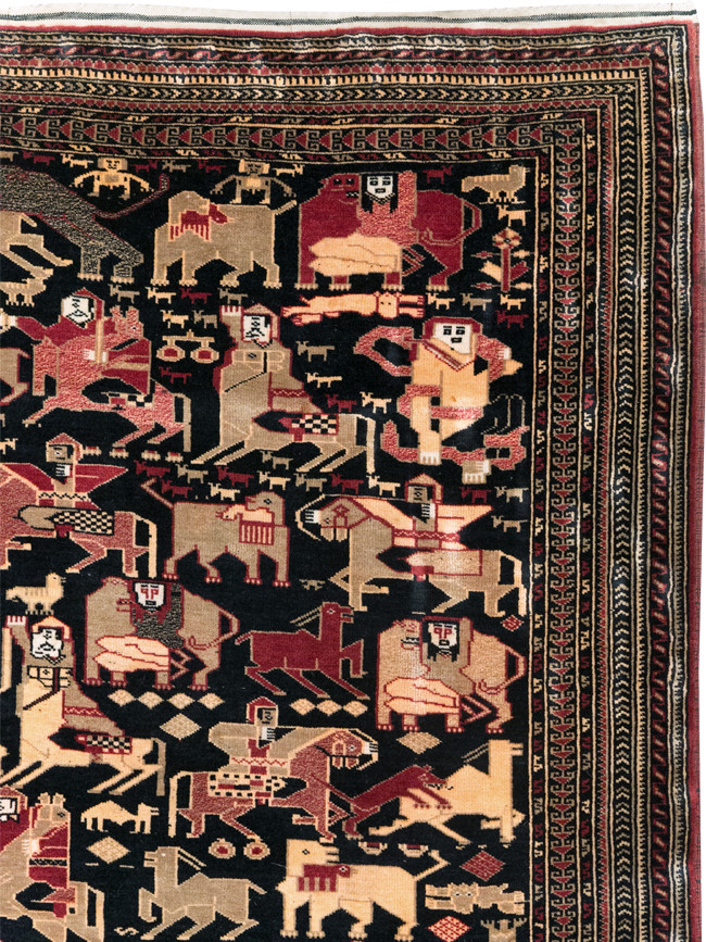 pictorial Rug - # 108452