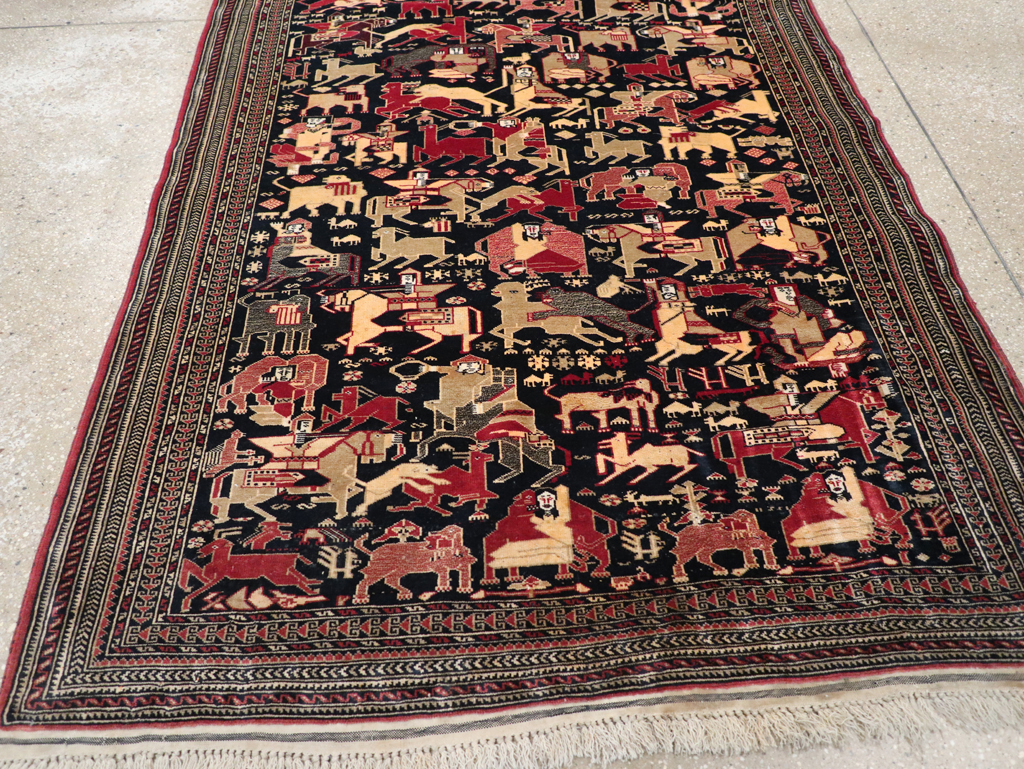 pictorial Rug - # 108452