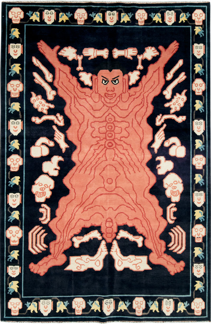 tibetan Rug - # 54991