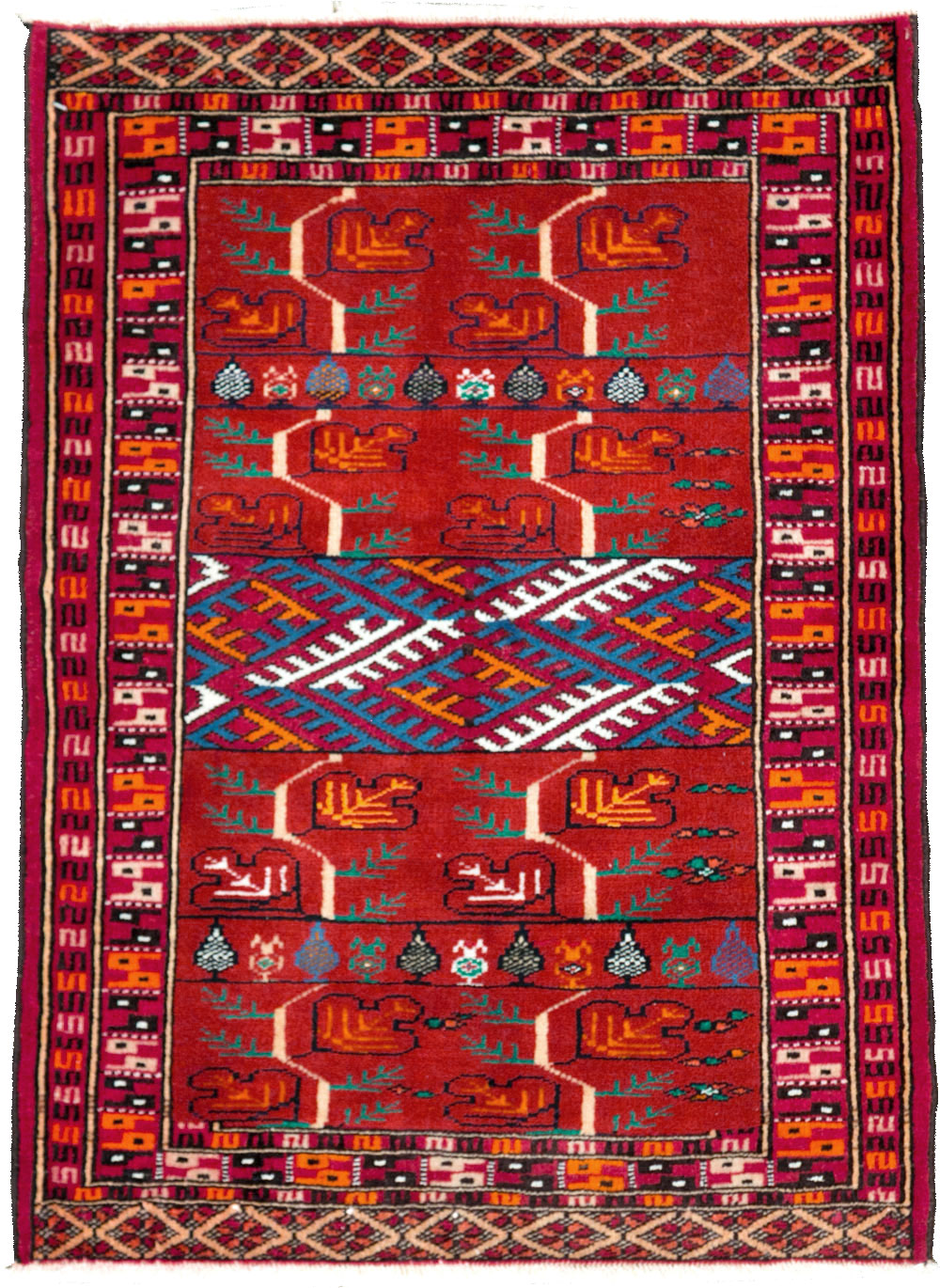 turkoman Rug - # 105461