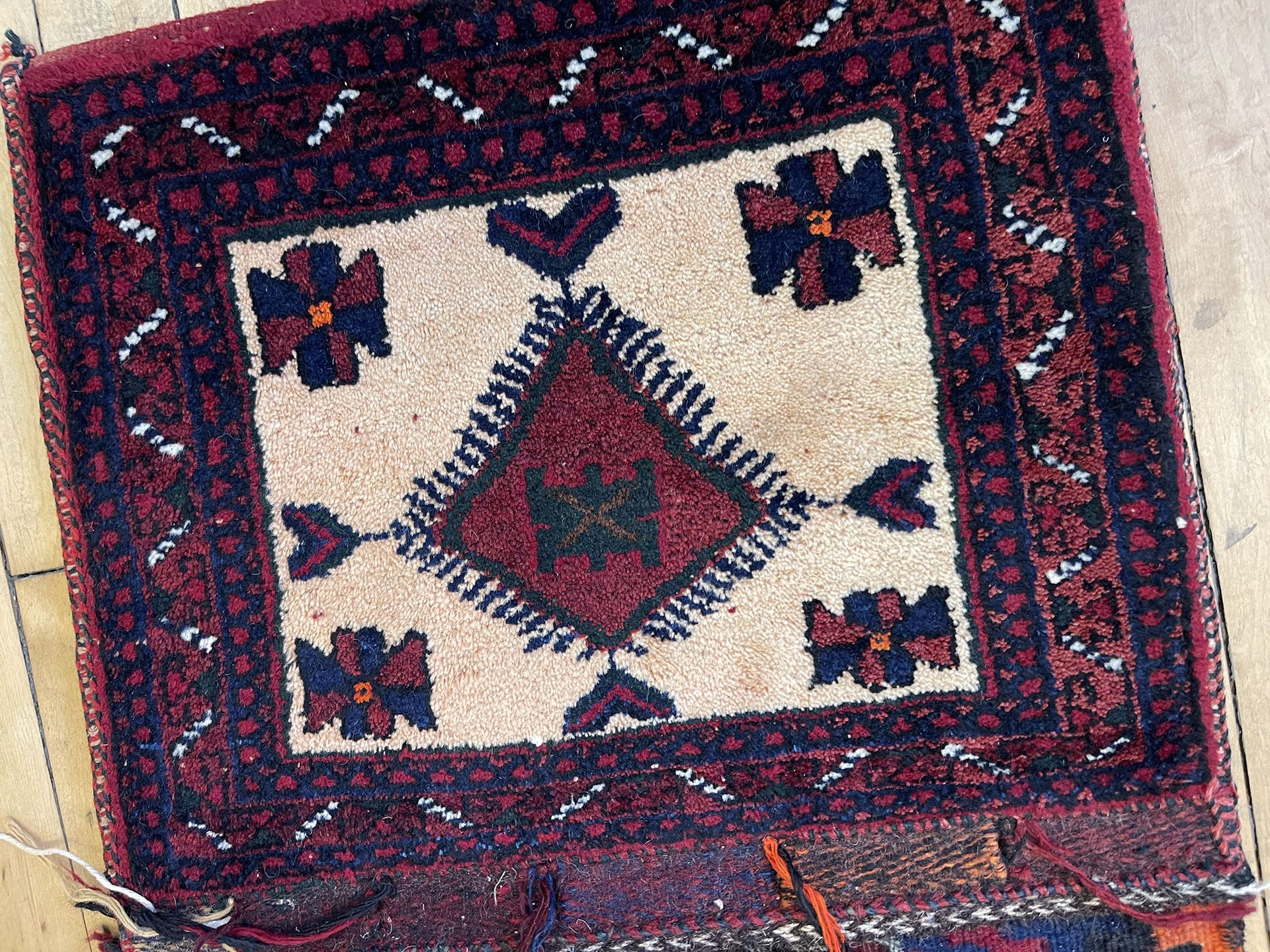 Vintage bag face Rug - # 78908