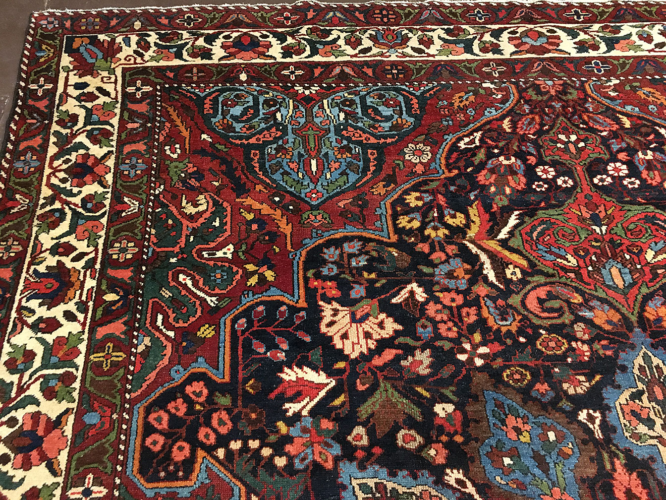 Vintage baktiari Carpet - # 52858