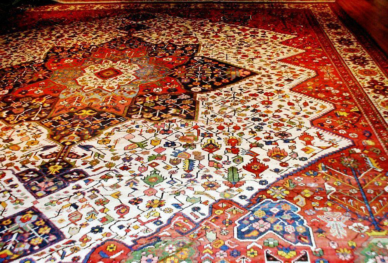 Vintage baktiari Carpet - # 53388