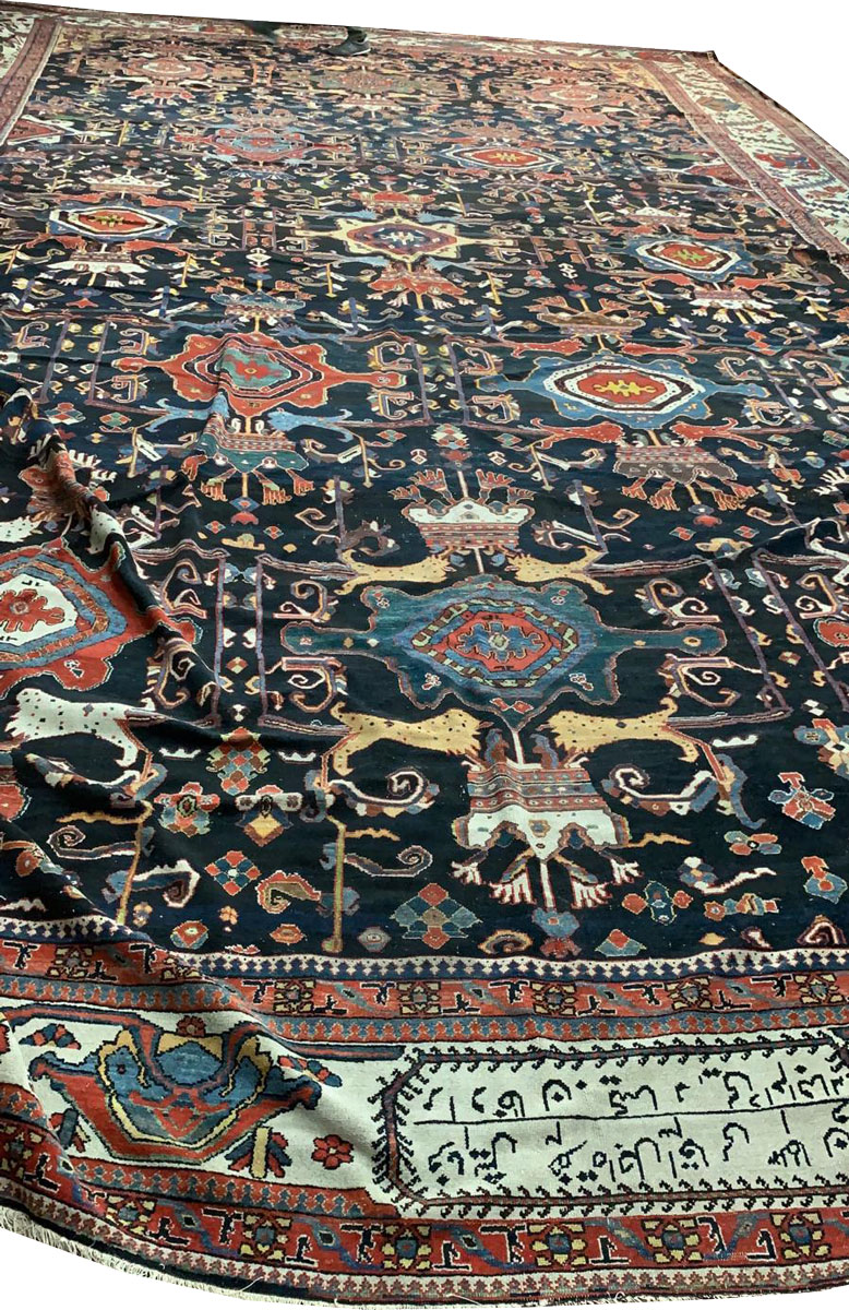 Vintage baktiari Carpet - # 54515