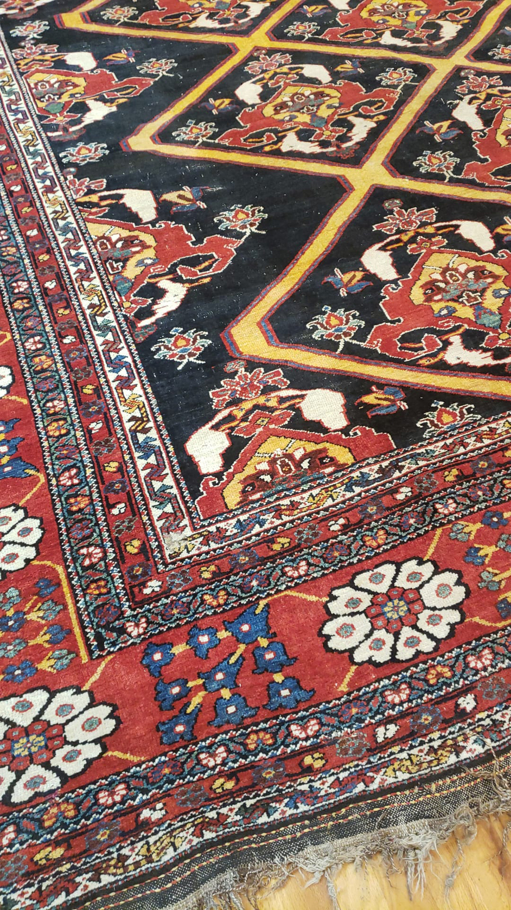 Vintage baktiari Carpet - # 57336