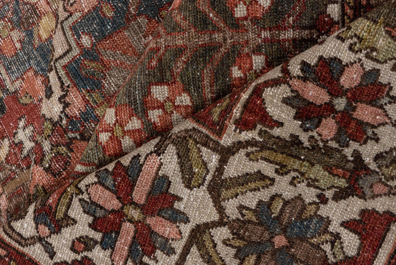 Vintage baktiari Carpet - # 57367