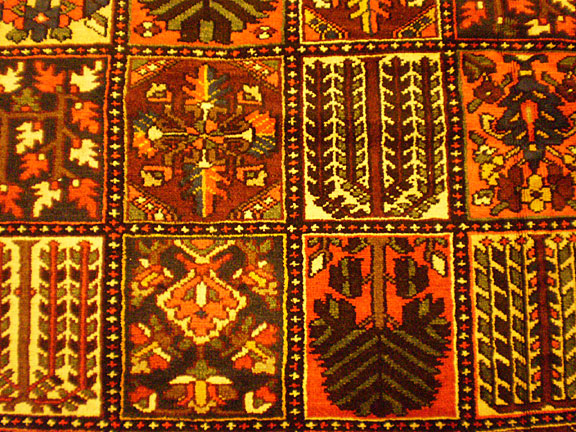 Vintage baktiari Carpet - # 5836