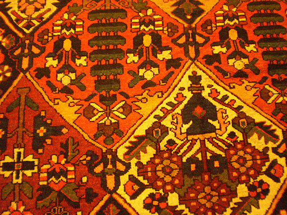 Vintage baktiari Carpet - # 5837