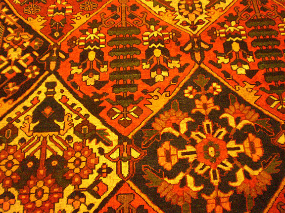 Vintage baktiari Carpet - # 5837