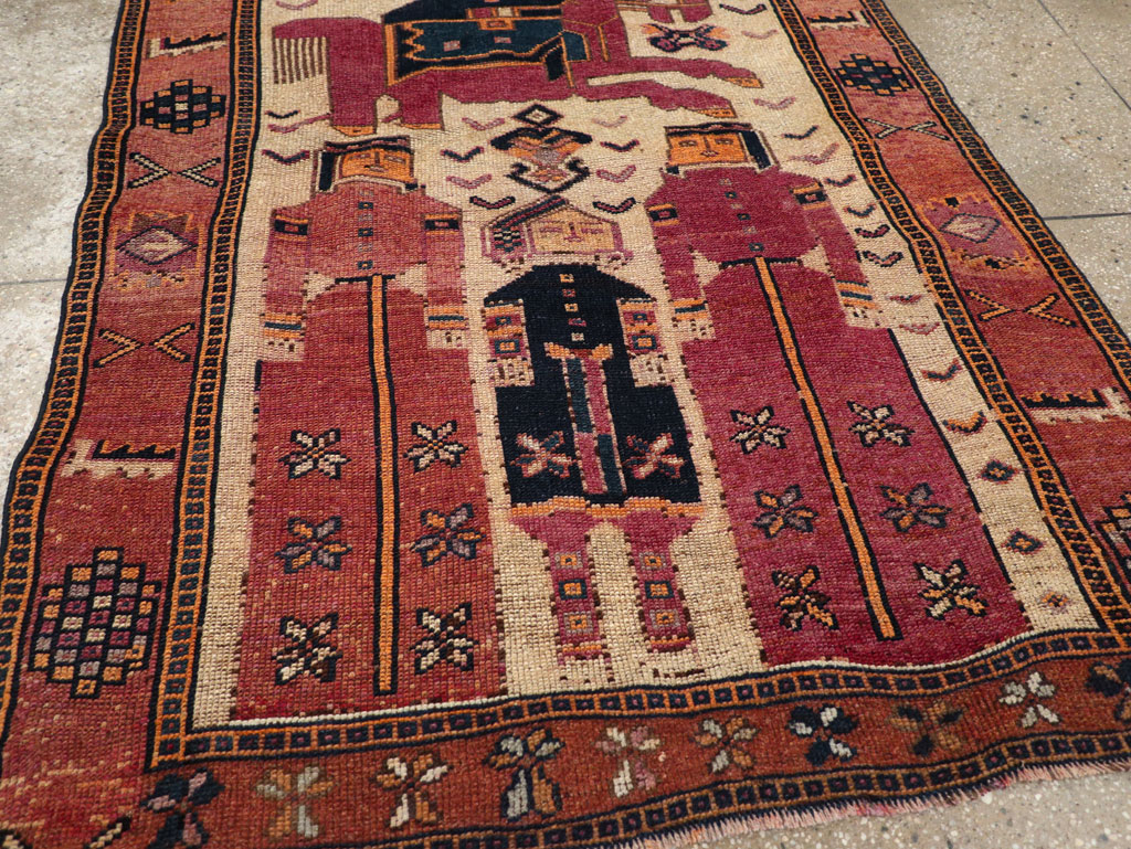 Vintage belouch Rug - # 58116