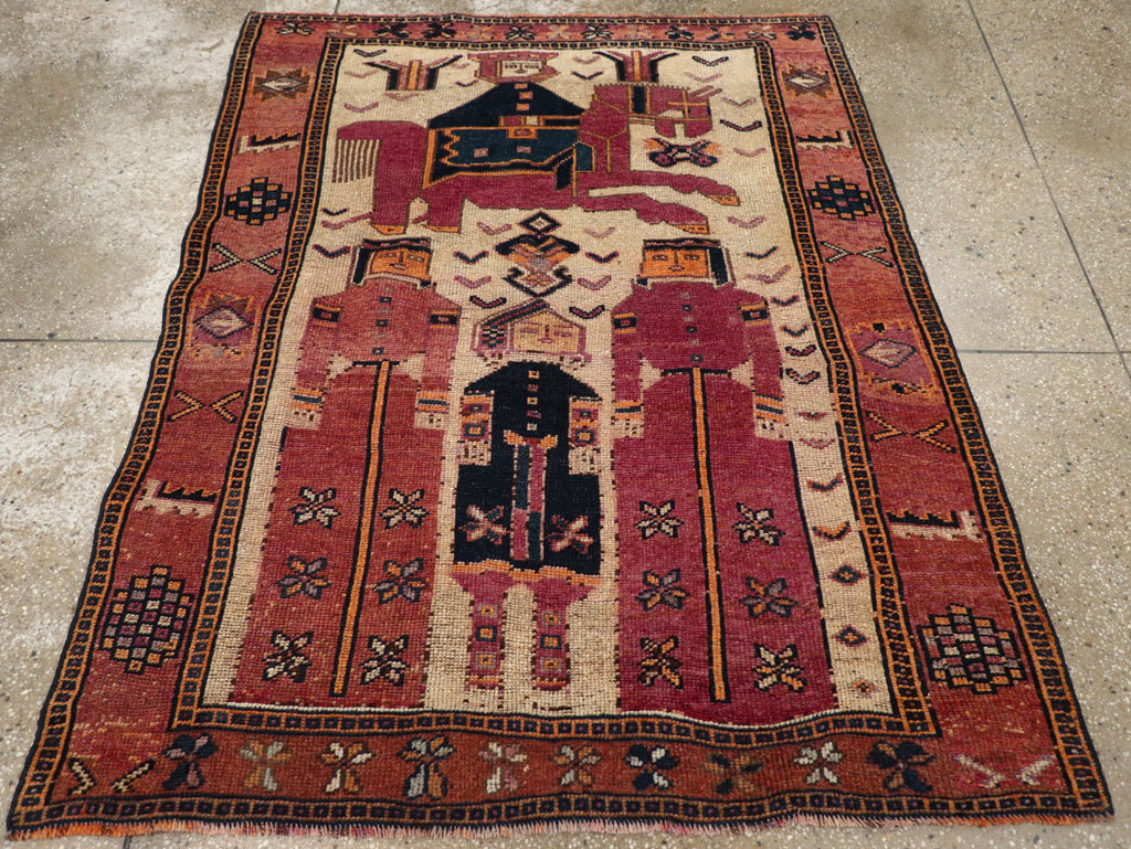Vintage belouch Rug - # 58116