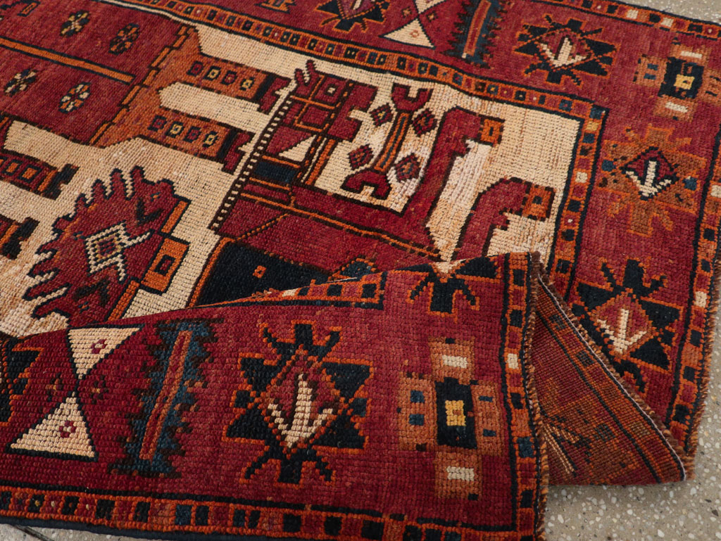 Vintage belouch Rug - # 58118
