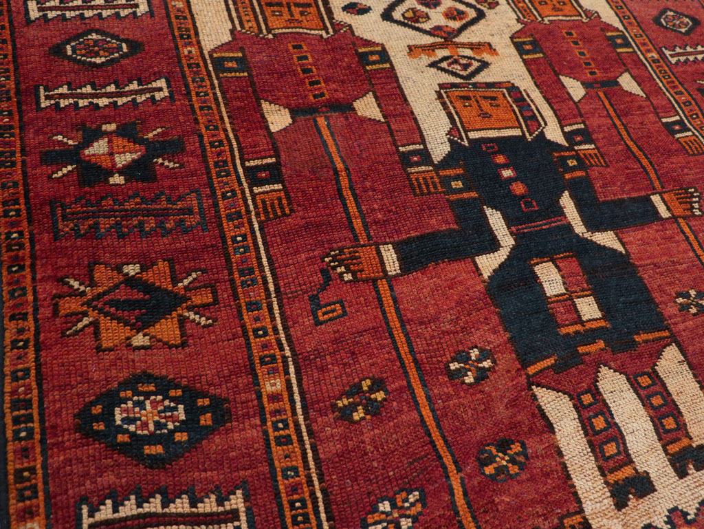 Vintage belouch Rug - # 58118