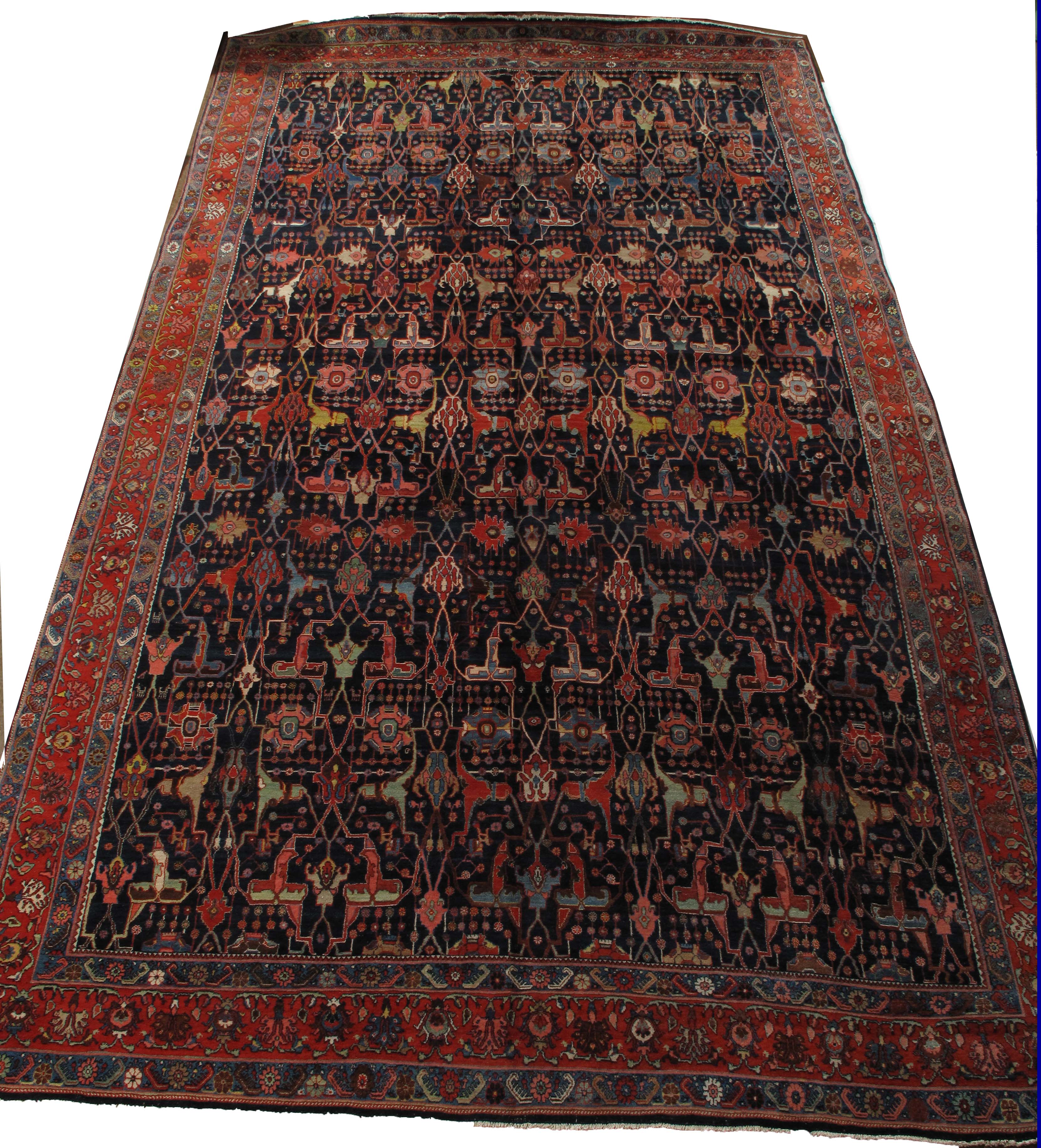 Vintage bidjar Carpet - # 54362