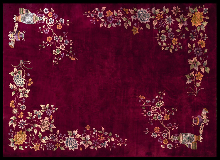 Vintage chinese Carpet - # 54226