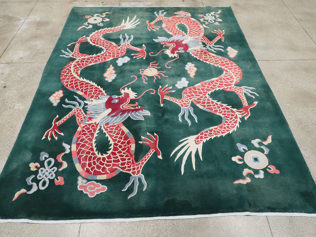 Vintage chinese Carpet - # 56282