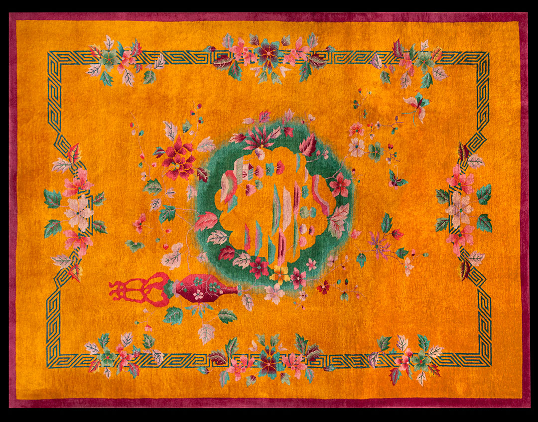 Vintage chinese, nichols Carpet - # 9670