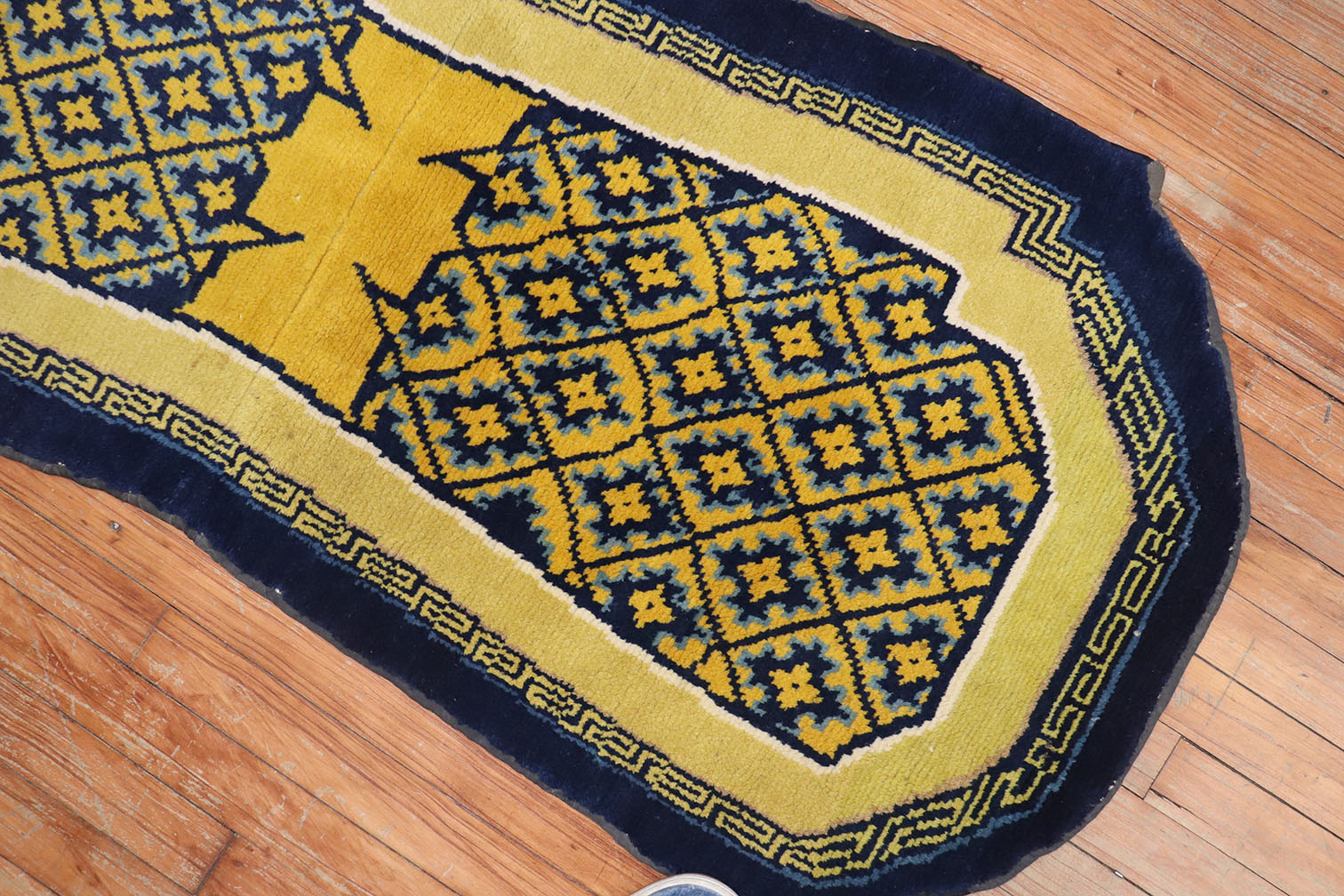 Vintage chinese, saddle cover Rug - # 55753