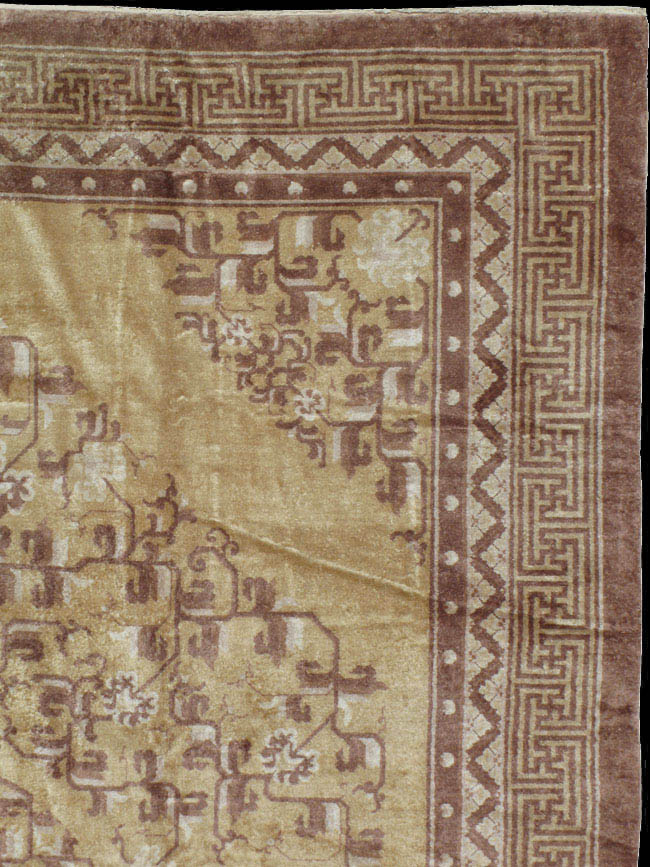 Vintage chinese, silk Carpet - # 40130