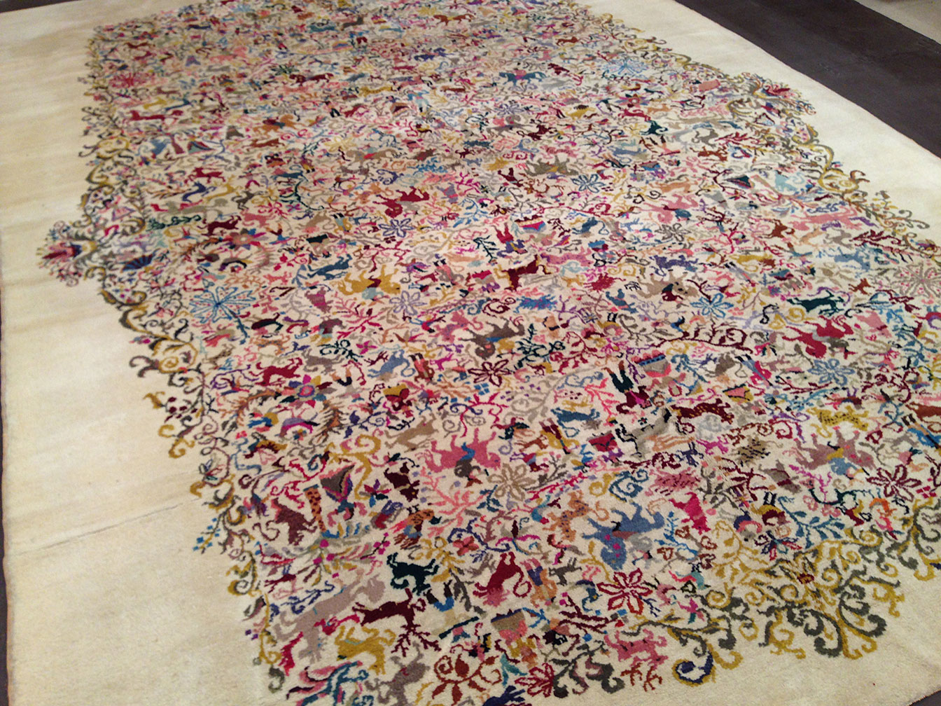Vintage ecuadorian Carpet - # 50763