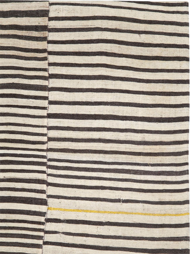 Vintage flatweave Rug - # 58097