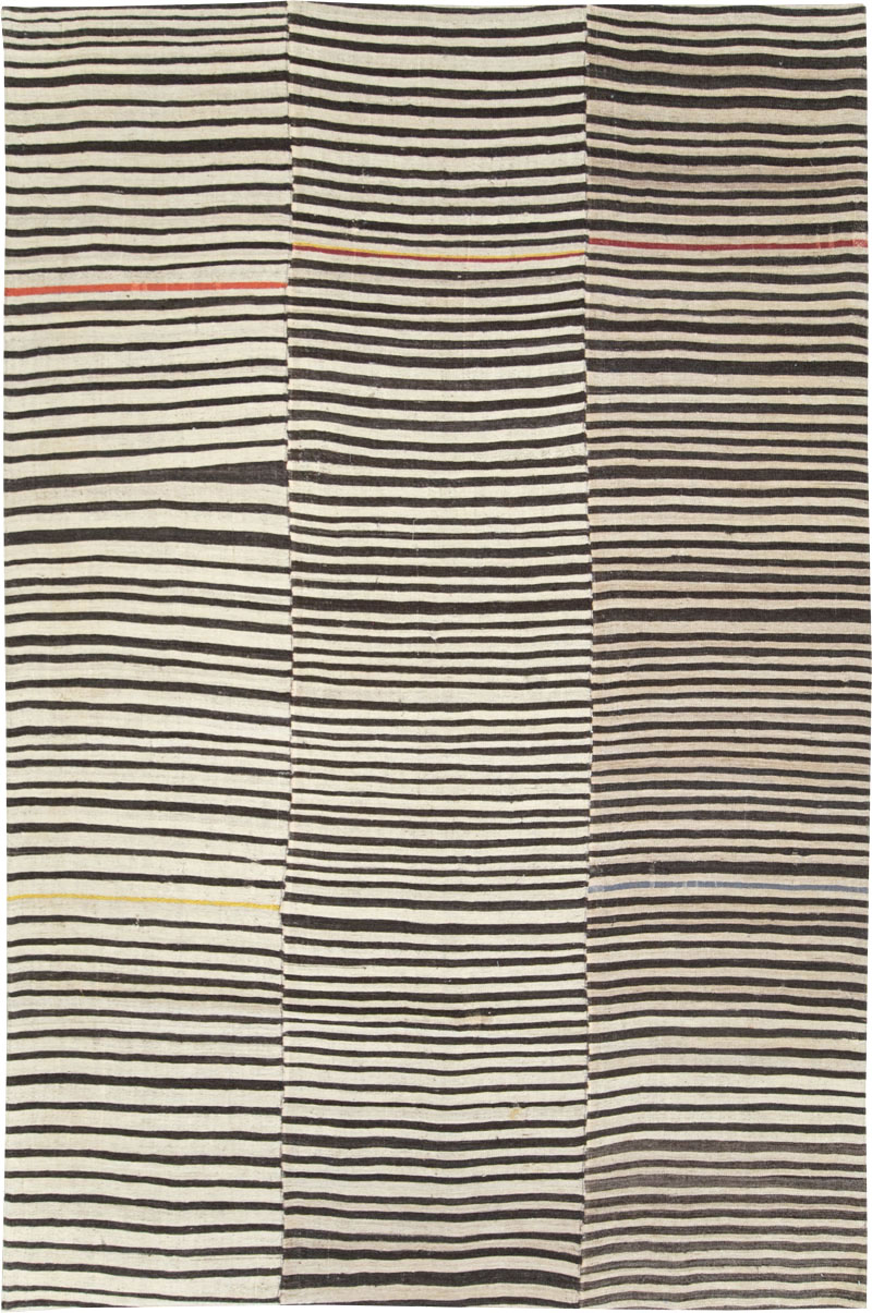Vintage flatweave Rug - # 58097
