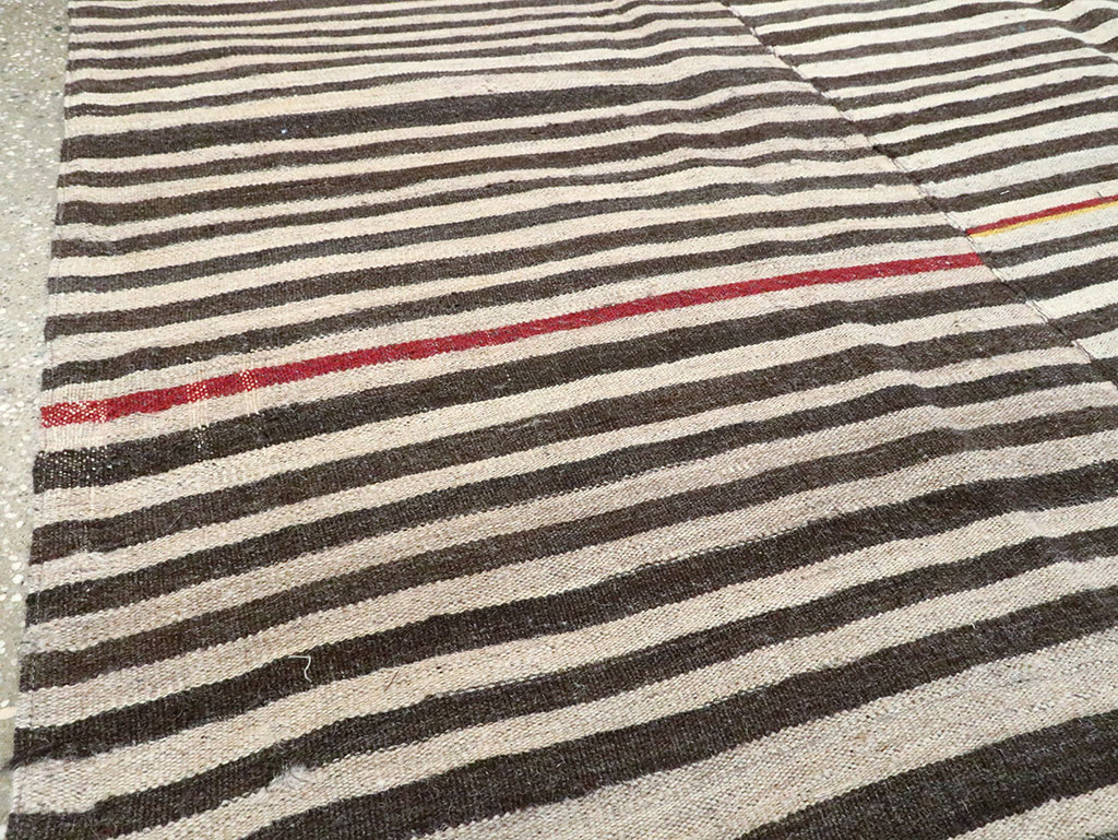 Vintage flatweave Rug - # 58097