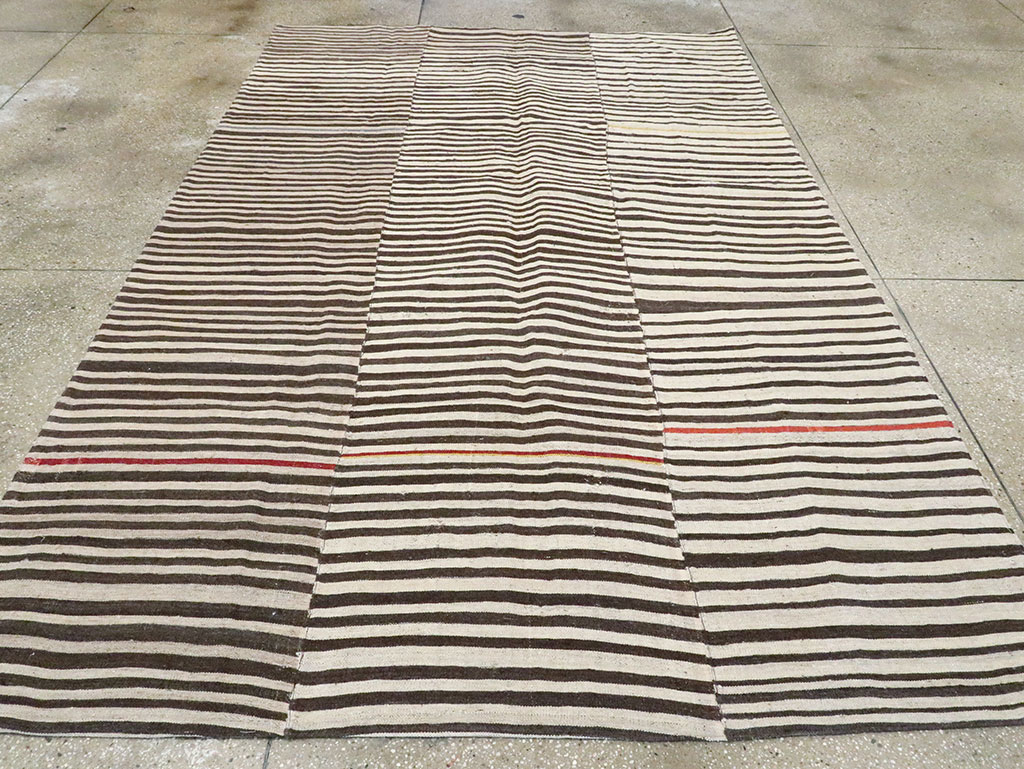 Vintage flatweave Rug - # 58097