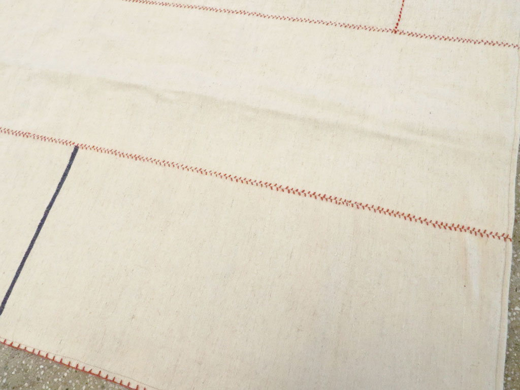 Vintage flatweave Rug - # 58099