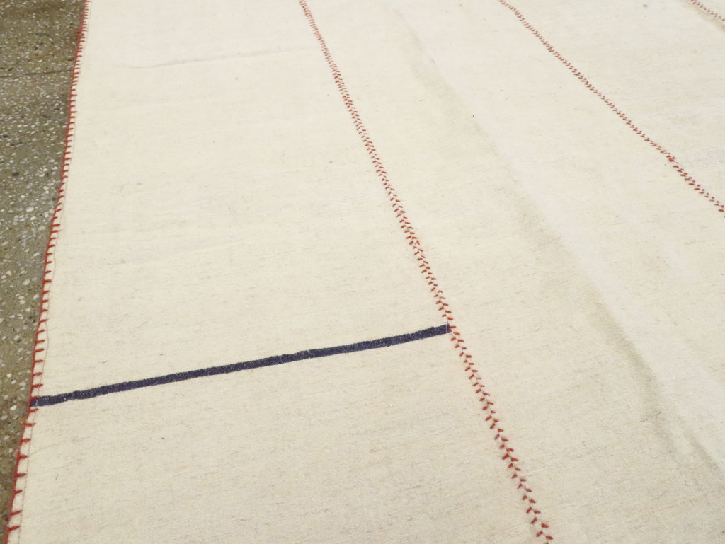 Vintage flatweave Rug - # 58099