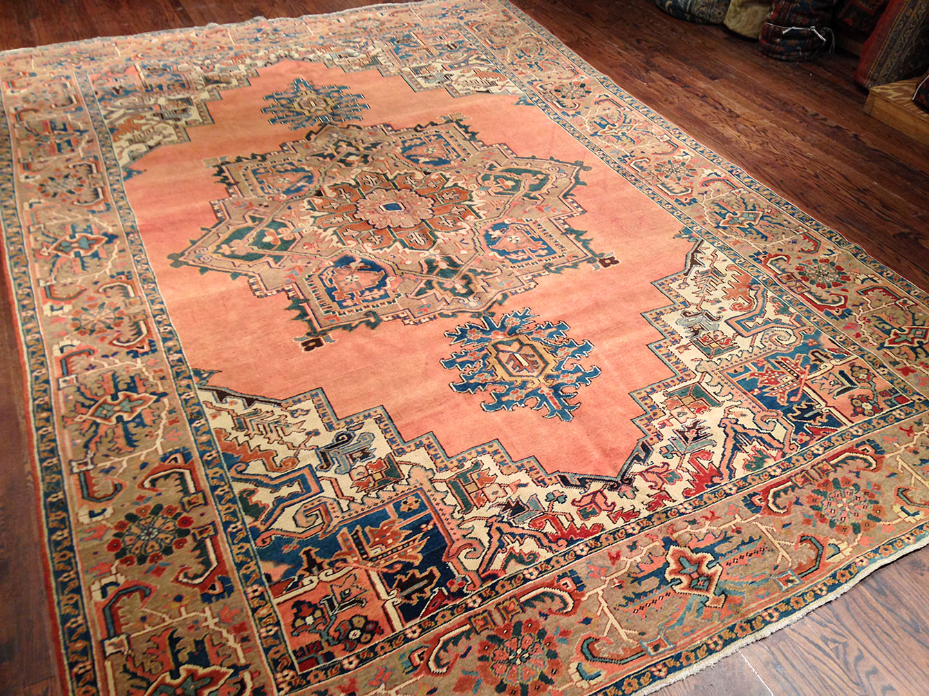 Vintage heriz Carpet - # 4825