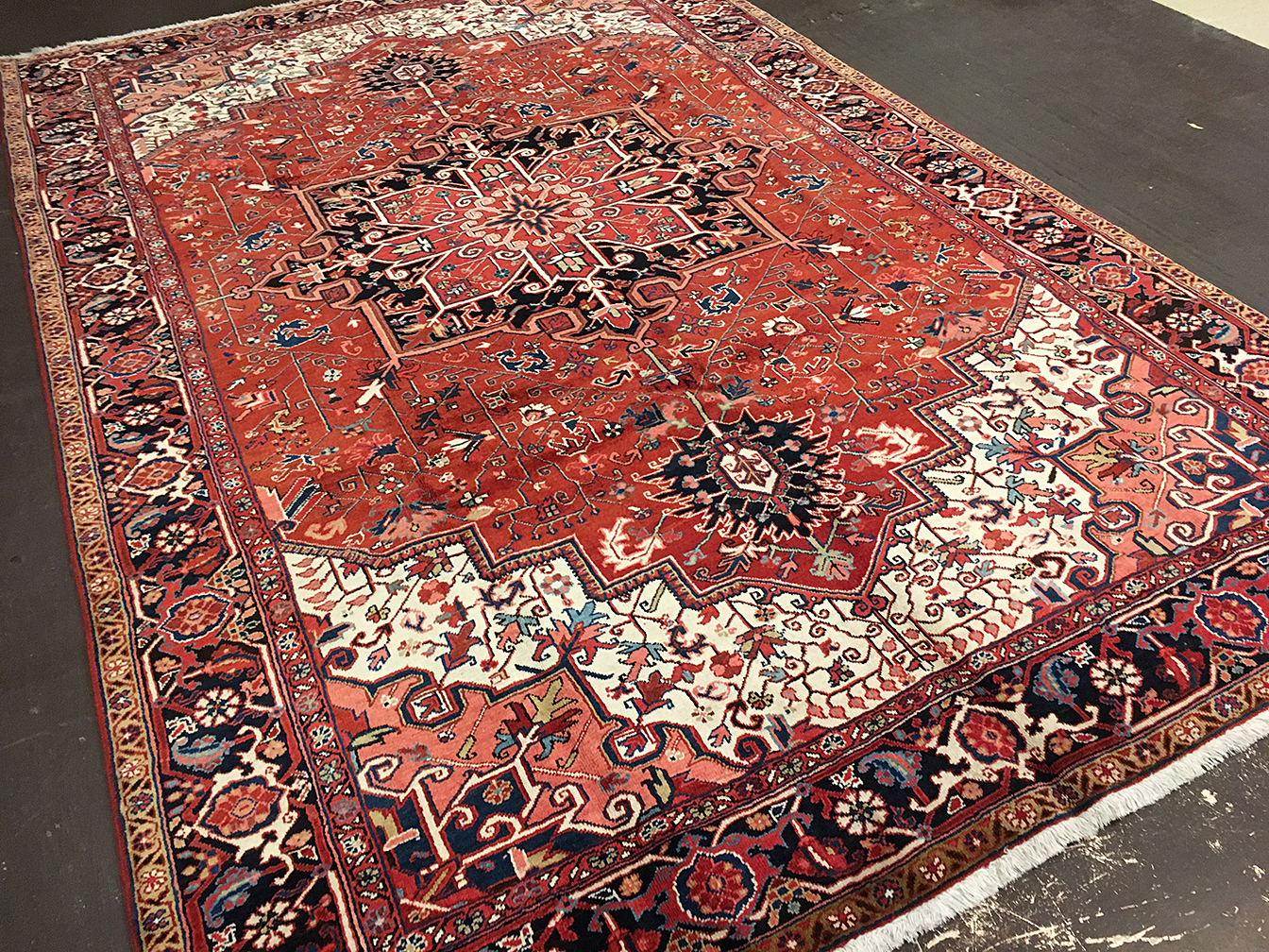 Vintage heriz Carpet - # 53238