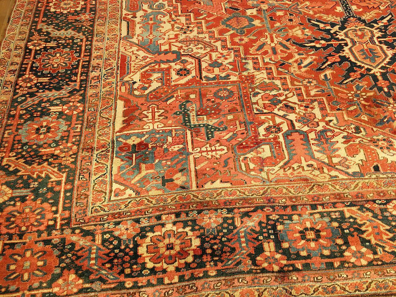 Vintage heriz Carpet - # 53377