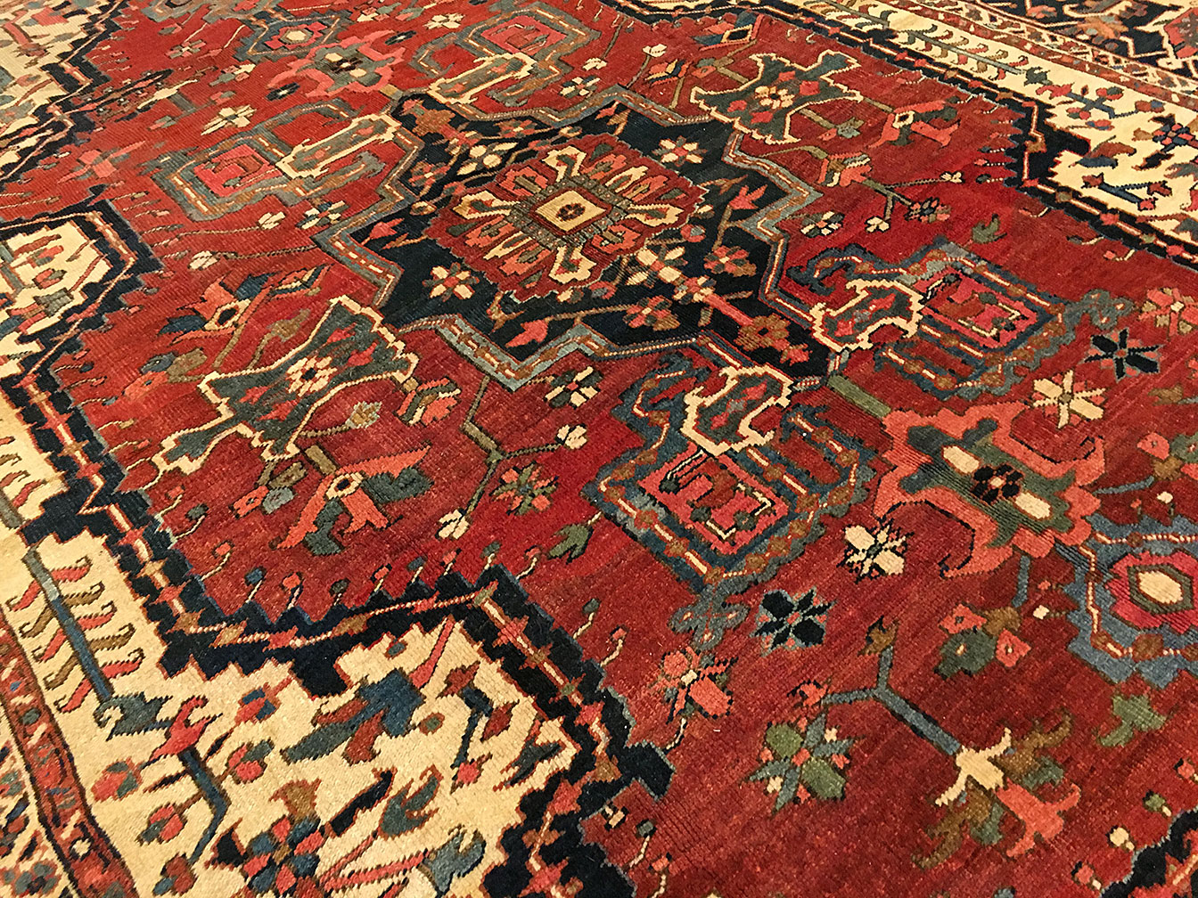 Vintage heriz Carpet - # 53471