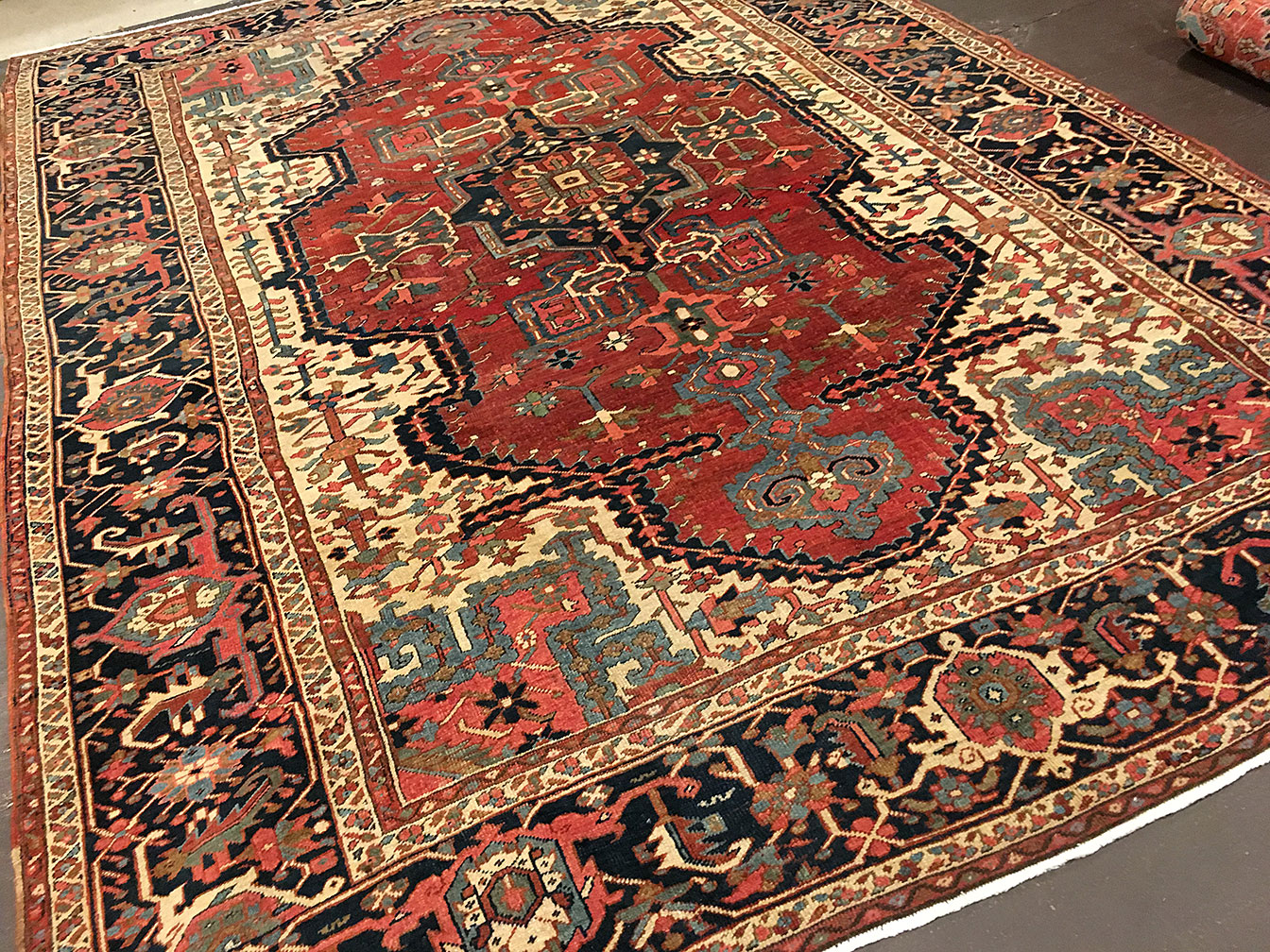 Vintage heriz Carpet - # 53471